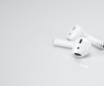 Air Pods en gros plan