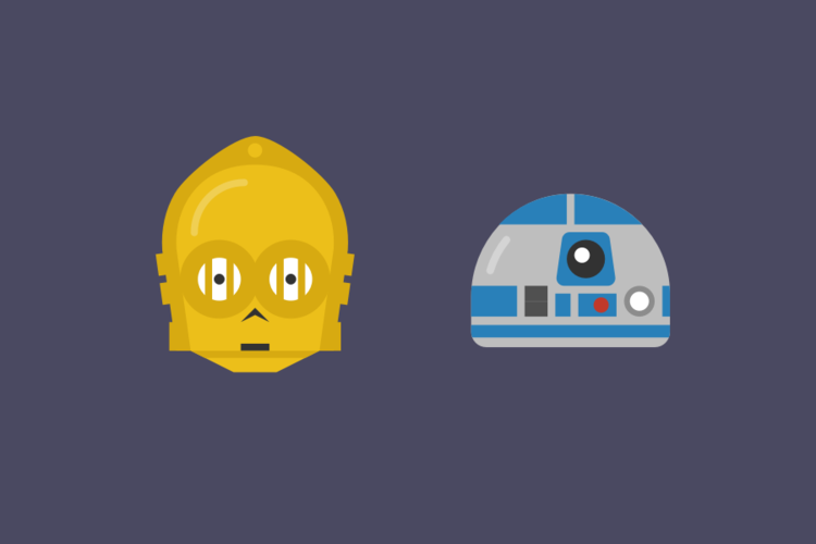 Star Wars droid pictograms